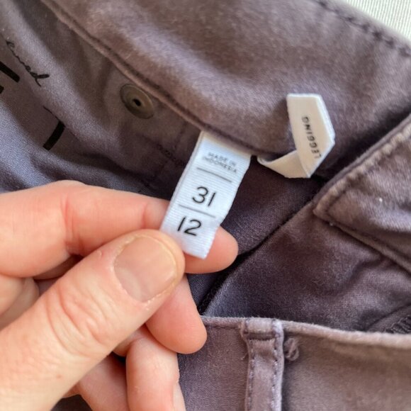 LOFT Purple Skinny Jeans High Waist - Picture 2 of 6